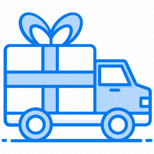 Cargo, delivery van, gift delivery, logistic delivery, shipment, shipping truck icon - Download on Iconfinder