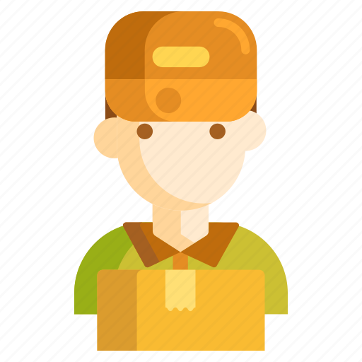 Delivery guy, delivery man, mailman icon - Download on Iconfinder
