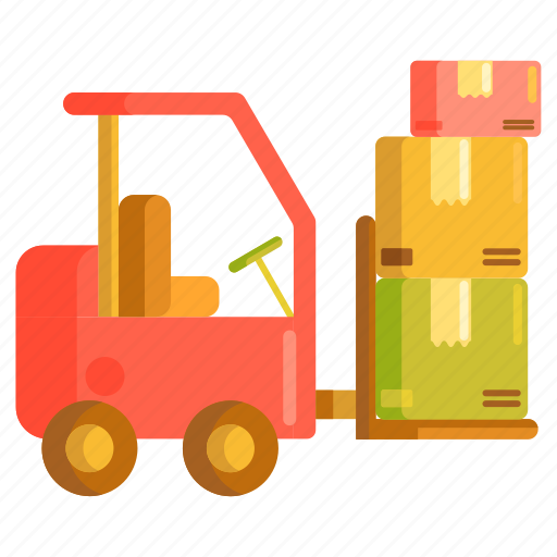 Forklift, transport, warehouse icon - Download on Iconfinder