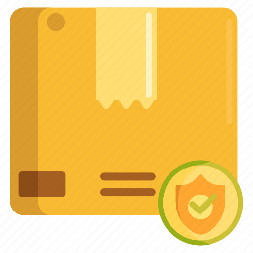 Package, parcel, protection, safety, security, shield icon - Download on Iconfinder