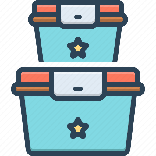 Container, parcel, product, boxes, storage, cargo, airtight icon - Download on Iconfinder