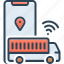 smart logistics, logistics, service, transport, truck, shipment, wifi 