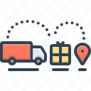 supply chain, supply, logistics, transport, truck, shipment, location