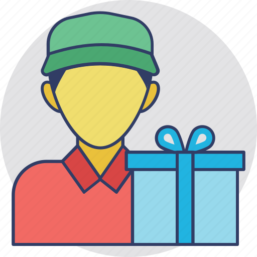 Courier boy, courier service, delivery boy, postman, shipping boy icon - Download on Iconfinder