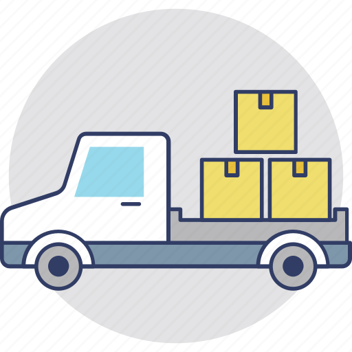 Cargo truck, commercial delivery, delivery, lorry, shipping truck icon - Download on Iconfinder