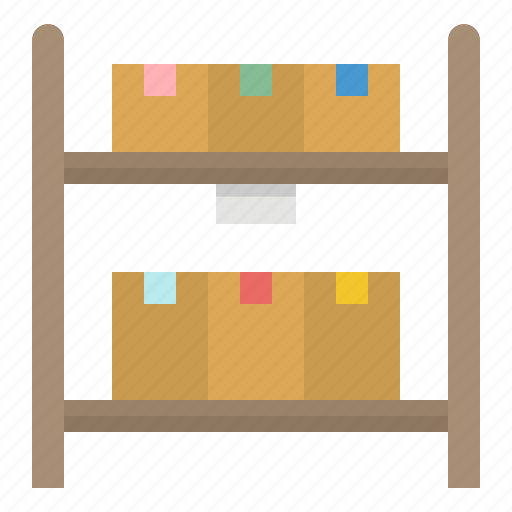 Delivery, full, inventory, shelf, shipping icon - Download on Iconfinder
