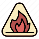 danger, fire, flame, shipping, warning 