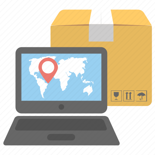 Ecommerce, fast delivery, global shipping, logistic technology, online delivery icon - Download on Iconfinder