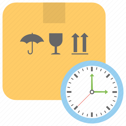 Delivery in 24 hours, express delivery, fast delivery, rapid logistics, timely delivery icon - Download on Iconfinder