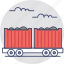 cargo train, freight train, railway transport, railway wagon 