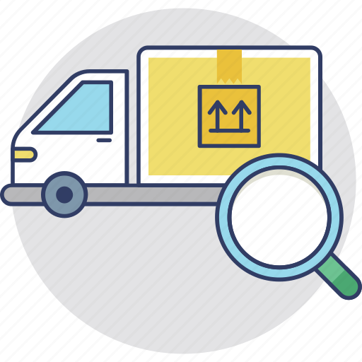 Delivery tracking, order status, package logging, trace and track, tracking shipment icon - Download on Iconfinder