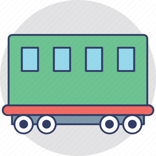 Cargo train, freight train, railway delivery services, railway transport, railway wagon icon - Download on Iconfinder