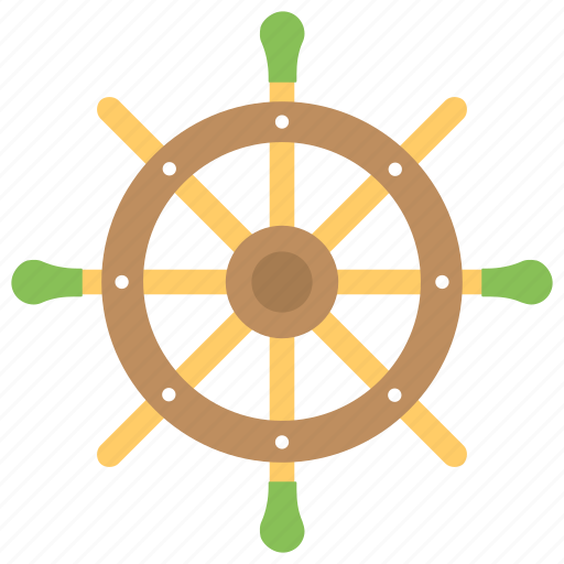 Boat controller, boat steering, boat wheel, nautical, ship wheel icon - Download on Iconfinder