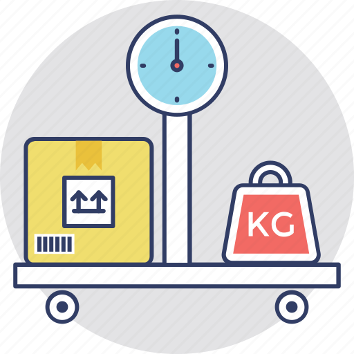 Electronic balance, industrial scale, weighing, weighing scale, weight watcher icon - Download on Iconfinder