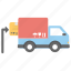commercial truck, commercial vehicle, delivery van, shipping lorry, shipping truck 
