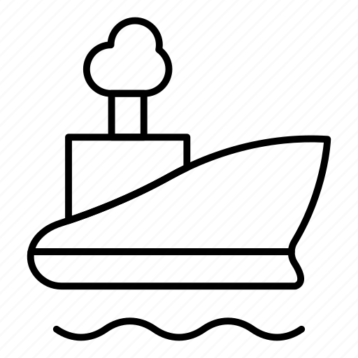 Boat, sea, ship, shipping, transport, transportation, travel icon - Download on Iconfinder