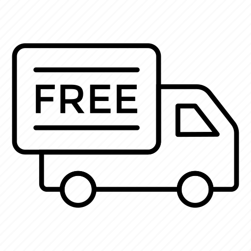 Delivery, free, freeshipping, sale, shipping, truck, van icon - Download on Iconfinder
