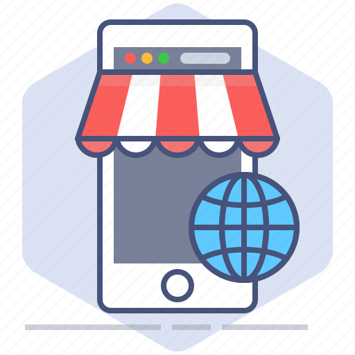 Logistics, mobile, phone, shipping, shop, shopping, worldwide icon - Download on Iconfinder