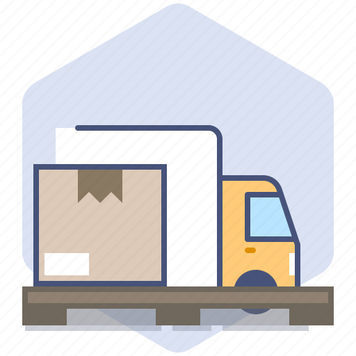 Car, courier, delivery, loading, logistics, packet, unload icon - Download on Iconfinder