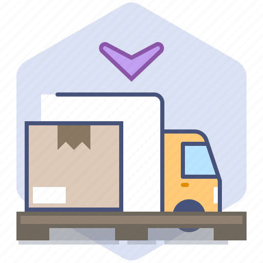 Car, courier, delivery, loading, logistics, packet, parcel icon - Download on Iconfinder