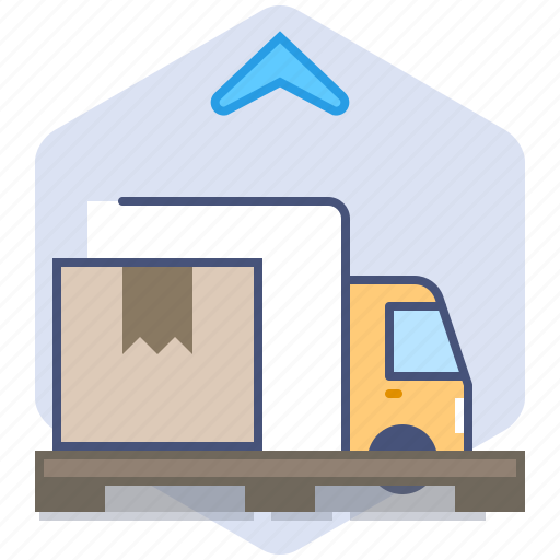 Car, courier, delivery, logistics, packet, parcel, unload icon - Download on Iconfinder