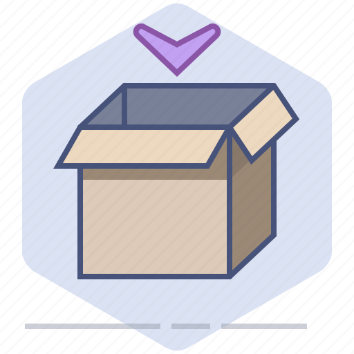 Box, delivery, logistics, open, package, packet, packing icon - Download on Iconfinder