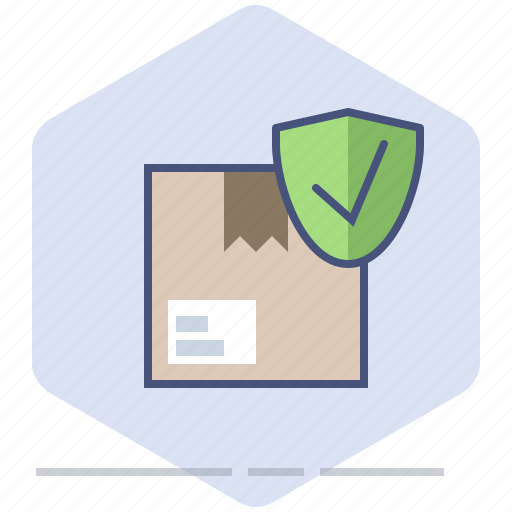Delivery, guard, logistics, ok, packet, protection, safe icon - Download on Iconfinder