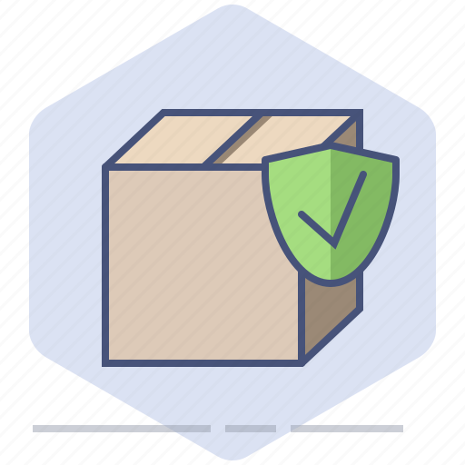 Delivery, guard, logistics, ok, packet, protection, safe icon - Download on Iconfinder