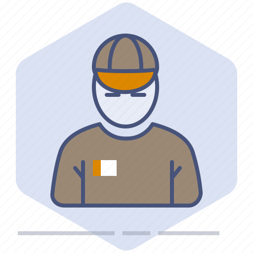 Avatar, courier, delivery, logistics, man, person, shipping icon - Download on Iconfinder