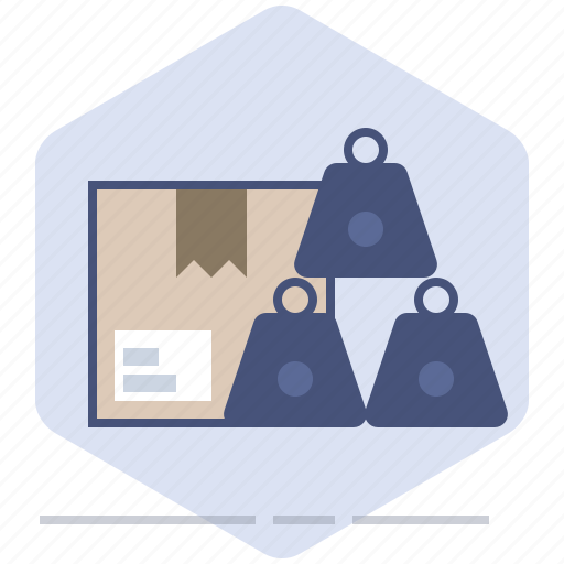 Box, delivery, logistics, package, packet, shipping, weight icon - Download on Iconfinder