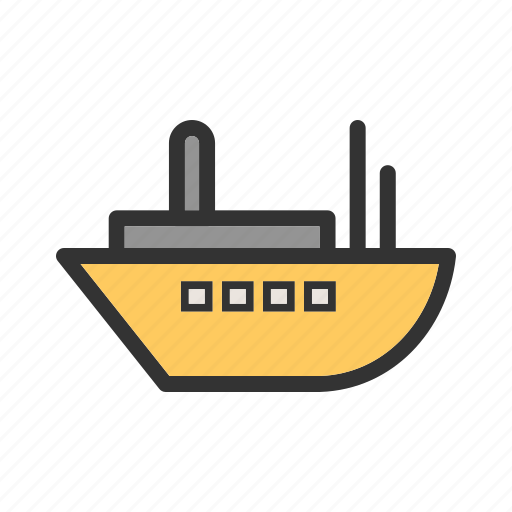 Cargo, container, delivery, industry, port, ship, shipping icon - Download on Iconfinder
