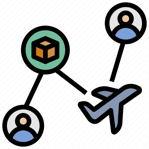 Airfreight, parcel, shipping, seller, buyer icon - Download on Iconfinder