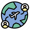 worldwide, travel, passenger, flight, transportation