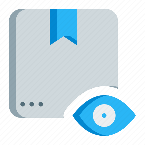 Box, eye, logistic, seen, visible, warehouse icon - Download on Iconfinder