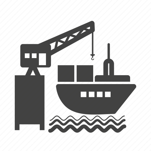 Cargo, container, delivery, industry, port, ship, shipping icon - Download on Iconfinder