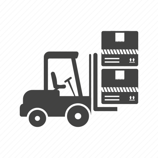 Box, container, crane, forklift, lift, shipment, truck icon - Download on Iconfinder