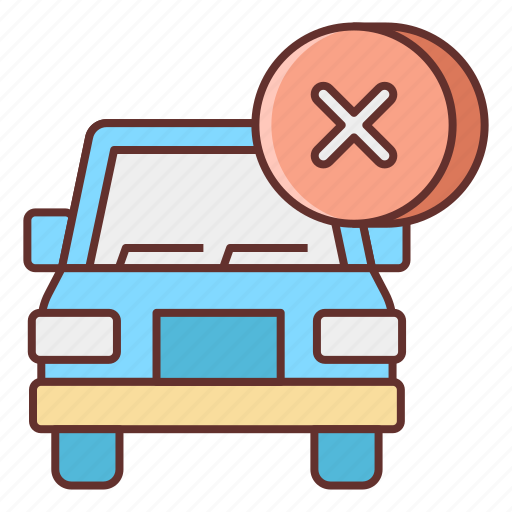 Cancelled, delivery, package, truck icon - Download on Iconfinder