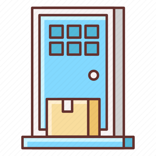 Delivery, doorstep, on, shipping icon - Download on Iconfinder