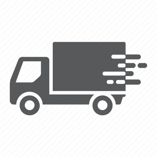 Delivery, fast, logistic, shipping, speed, truck, vehicle icon - Download on Iconfinder