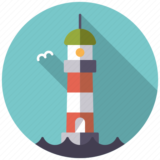 Cargo, lighthouse, logistics, navigation, sea, shipping, transport icon - Download on Iconfinder