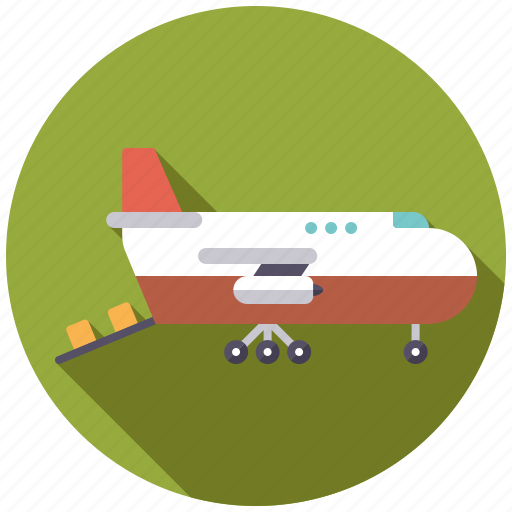Aircraft, airplane, cargo, logistics, plane, shipping, transport icon - Download on Iconfinder