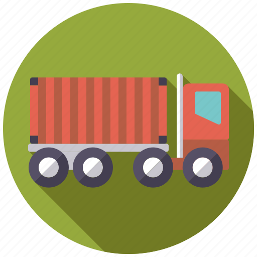Cargo, container, logistics, shipping, transport, truck icon - Download on Iconfinder