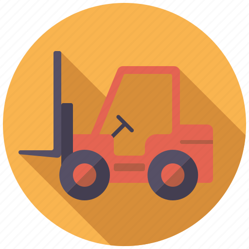 Cargo, forklift, industry, logistics, shipping, transport, vehicle icon - Download on Iconfinder