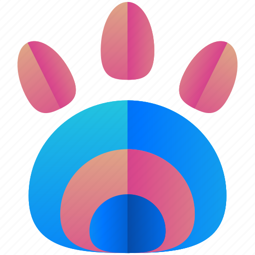 Animal, print, creative, design, logo, logogram, shape icon - Download on Iconfinder