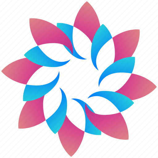 Floral, logogram, creative, design, logo, shape icon - Download on Iconfinder