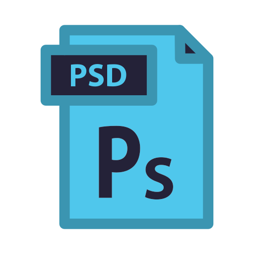 File, photoshop, psd, type icon - Free download