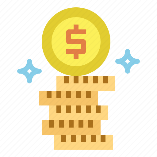 Chips, coin, currency, dollar icon - Download on Iconfinder
