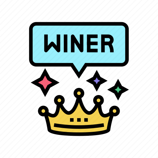 Winner, crown, lotto, gamble, game, ticket icon - Download on Iconfinder