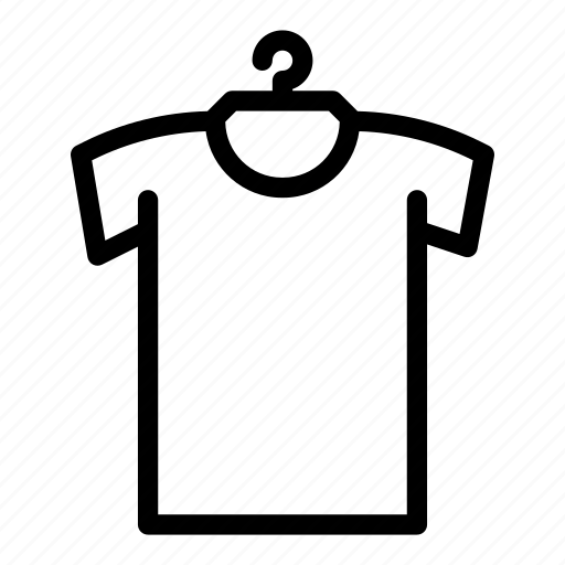 Cloth, dress, garments, hanger, shirt icon - Download on Iconfinder