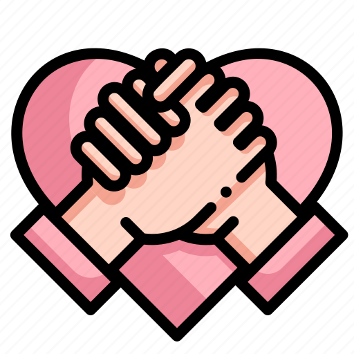 Brotherhood, trust, friendship, heart, love and romance, hands and gestures, relationship icon - Download on Iconfinder
